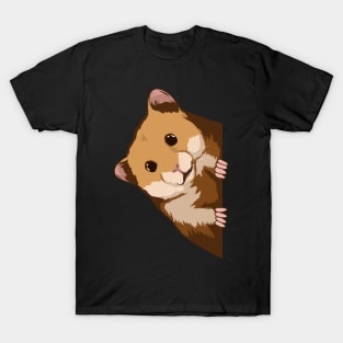 Dwarf Hamster Looking From The Side Hammy T-Shirt